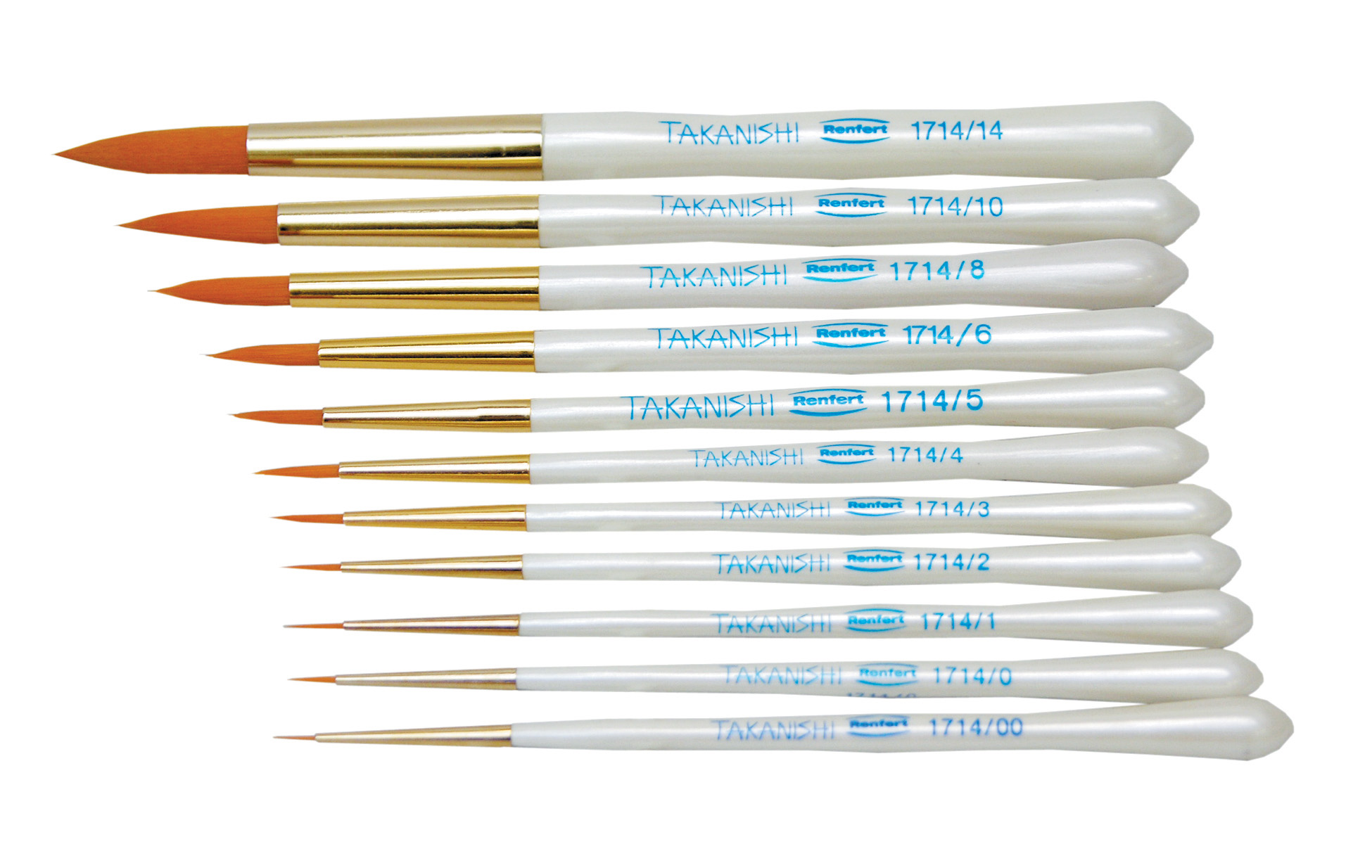 Takanishi Synthetic Brush #2 2/Pkg from Central Dental
